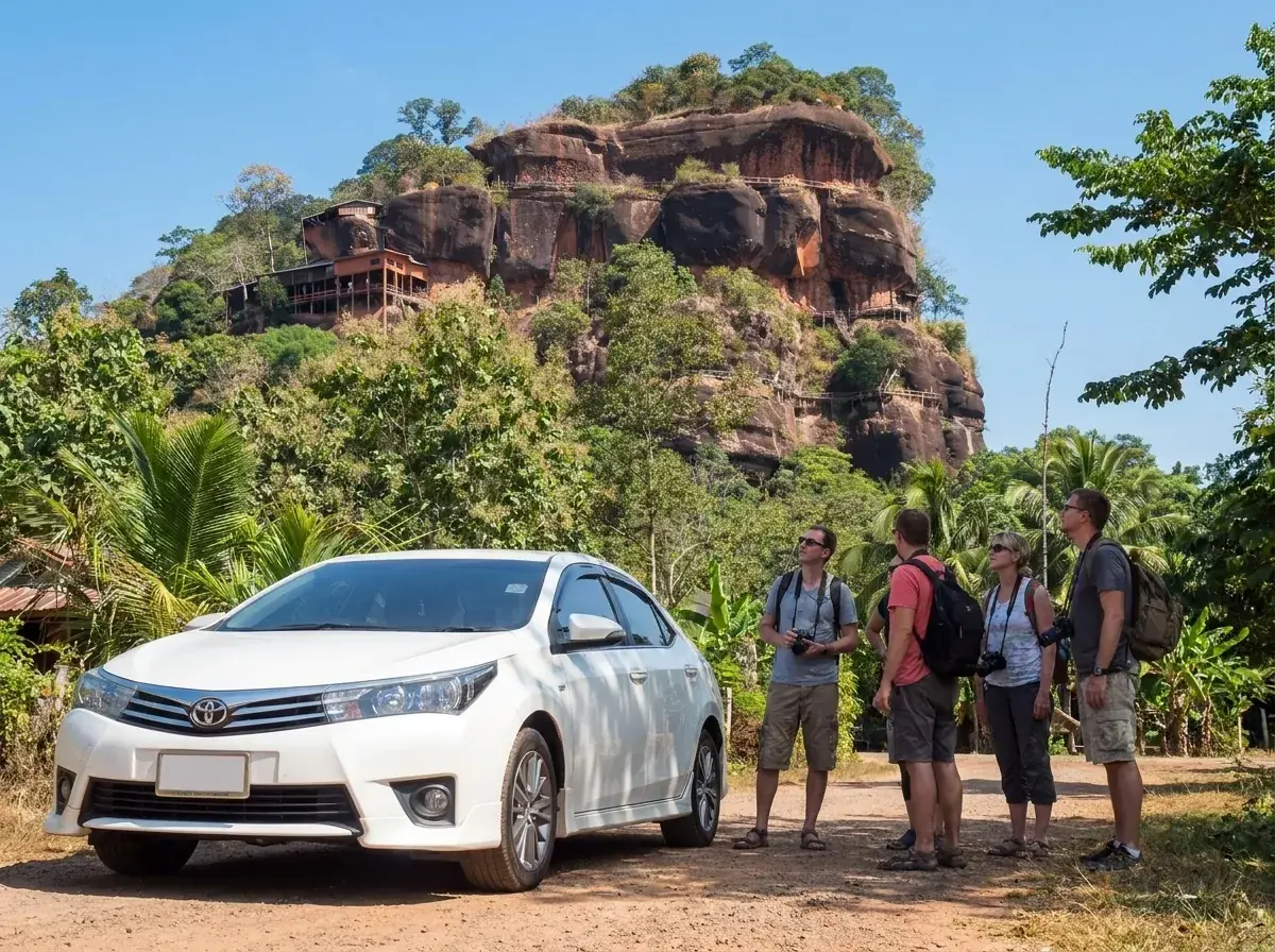 Bueng Kan – taxi from Hua Hin