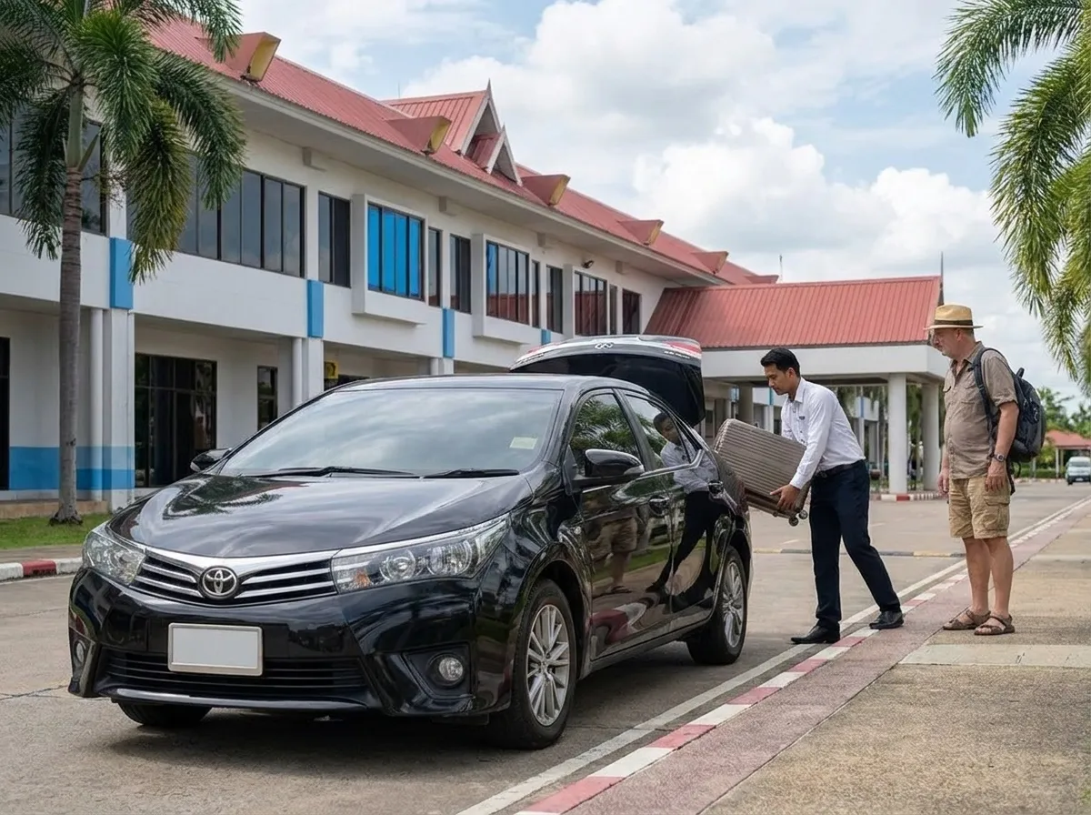 Mae Fah Luang–Chiang Rai Airport (CEI) – taxi from Hua Hin