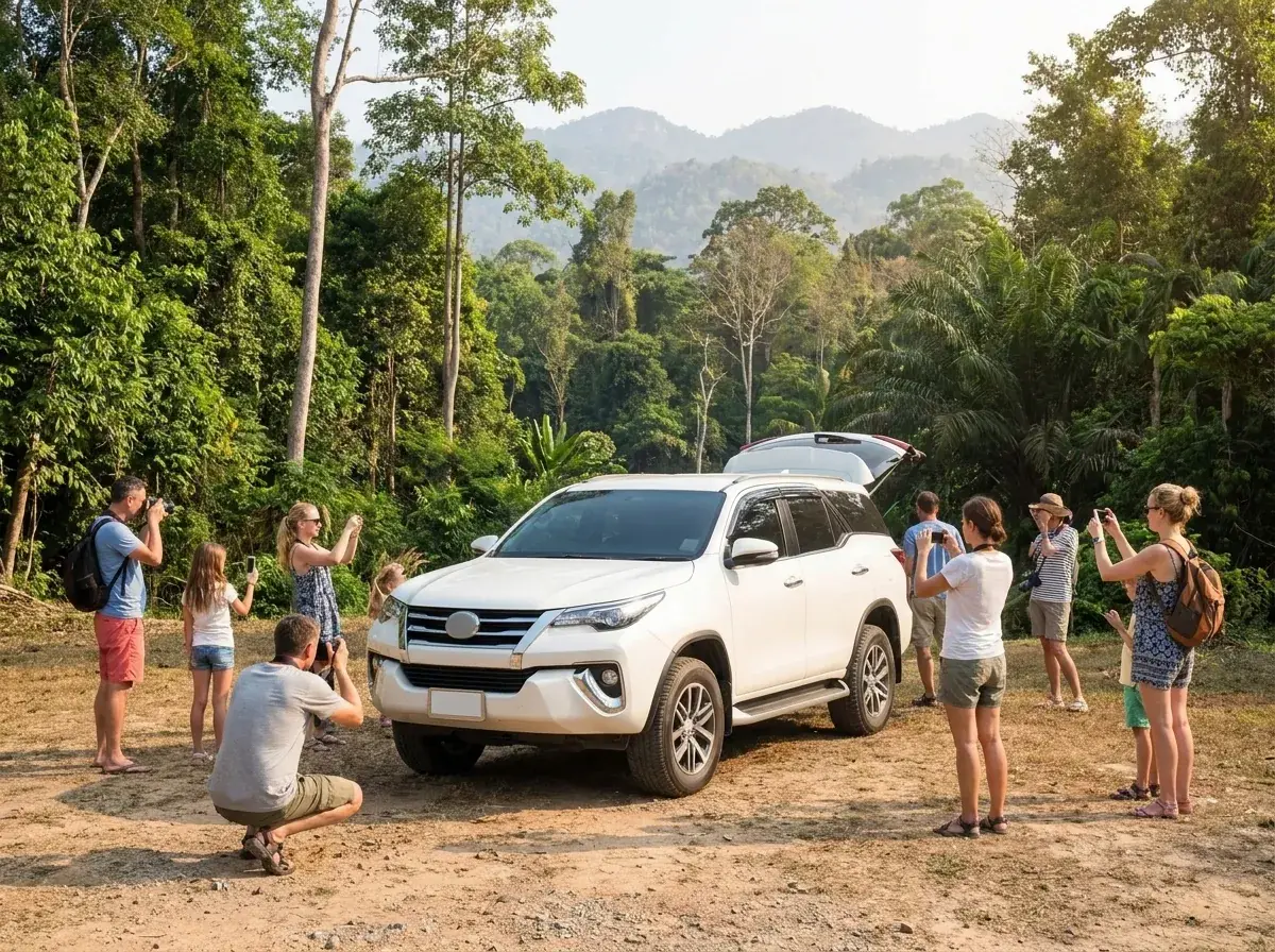 Huai Kha Khaeng Wildlife Sanctuary – taxi from Hua Hin