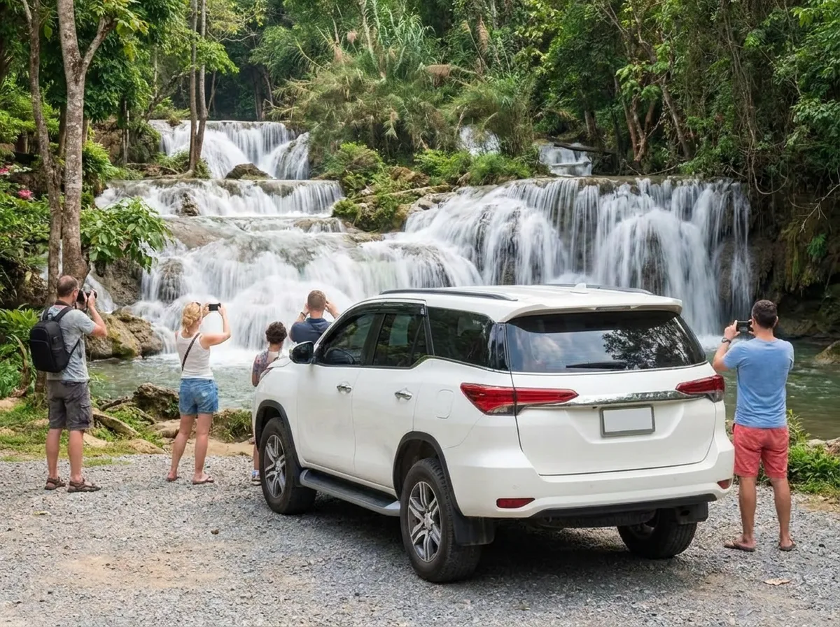 Chet Sao Noi Waterfall – taxi from Hua Hin
