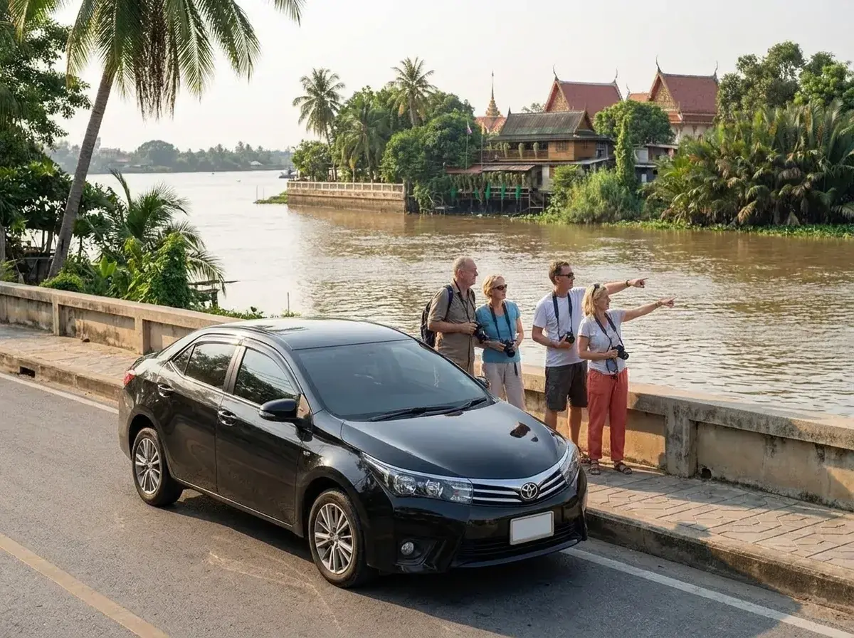 Koh Kret – taxi from Hua Hin