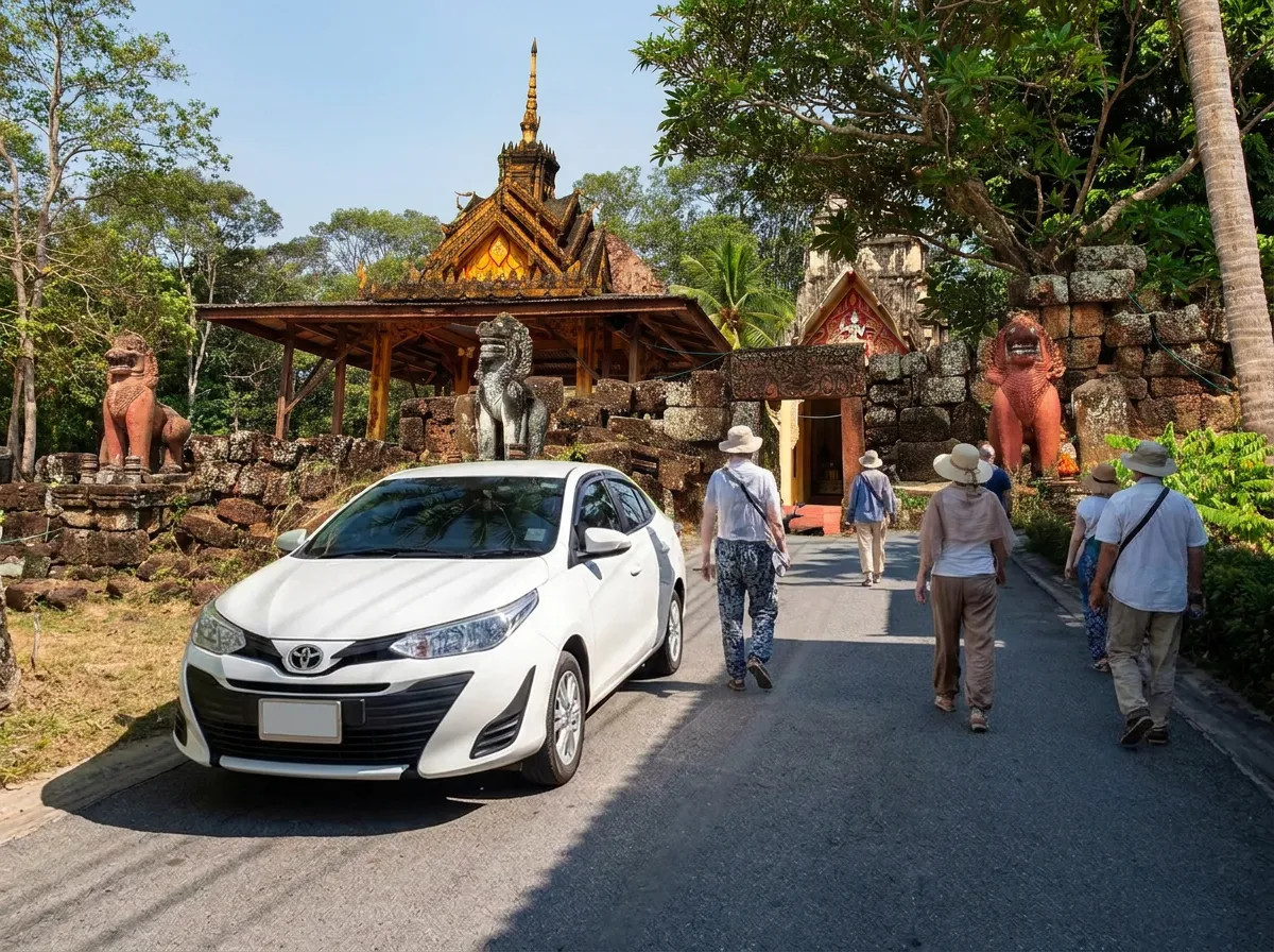 Ku Phra Kona – taxi from Hua Hin