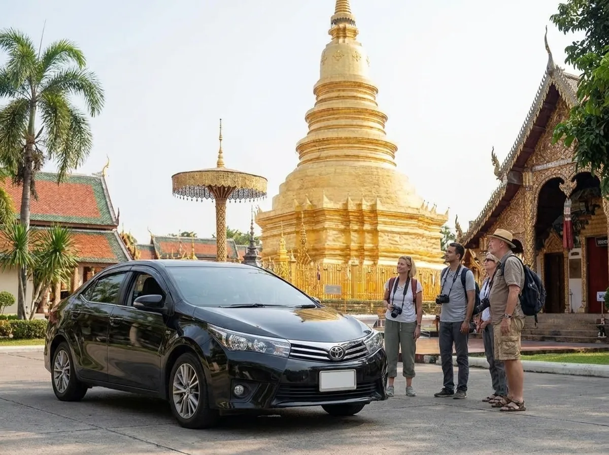 Lamphun – taxi from Hua Hin