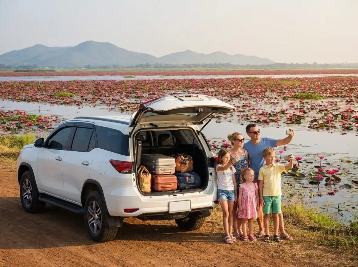 Nong Han Lake – taxi from Hua Hin
