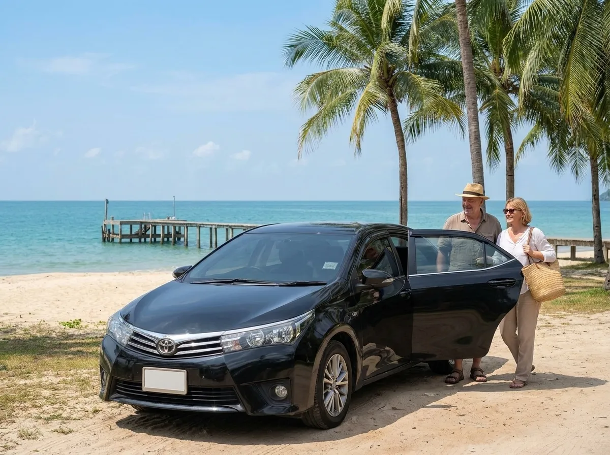 Pak Meng Beach & Pier – taxi from Hua Hin
