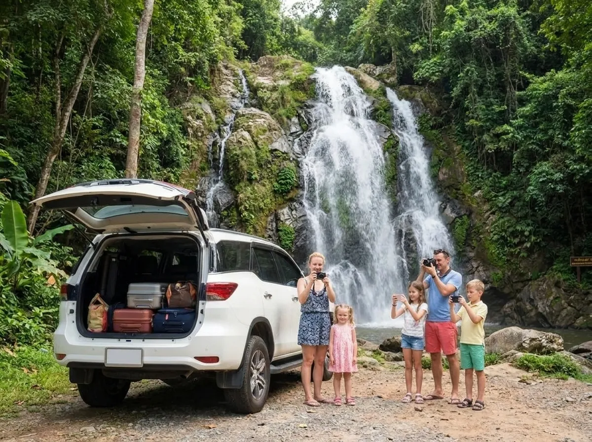 Pala-U Waterfall – taxi from Hua Hin