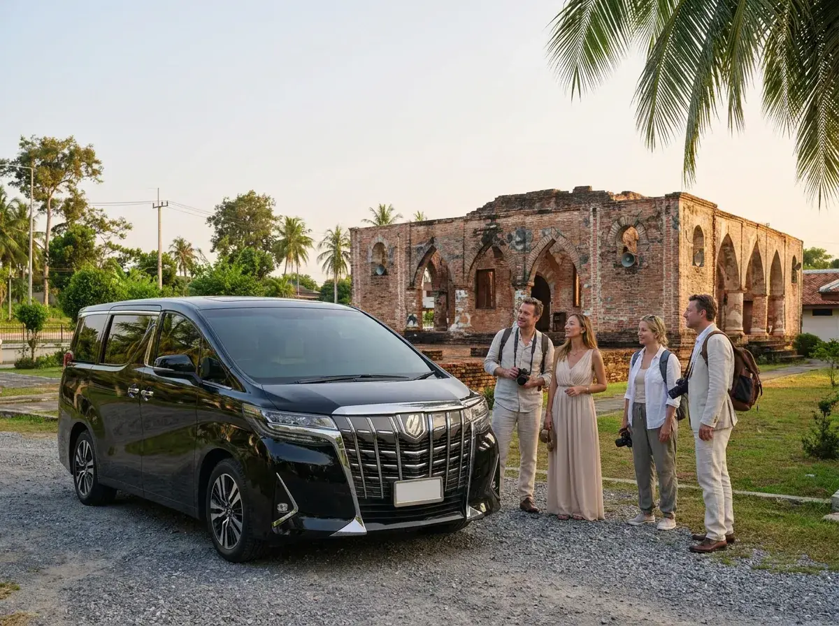 Pattani – taxi from Hua Hin