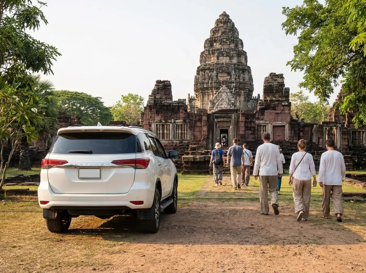 Phimai Historical Park – taxi from Hua Hin