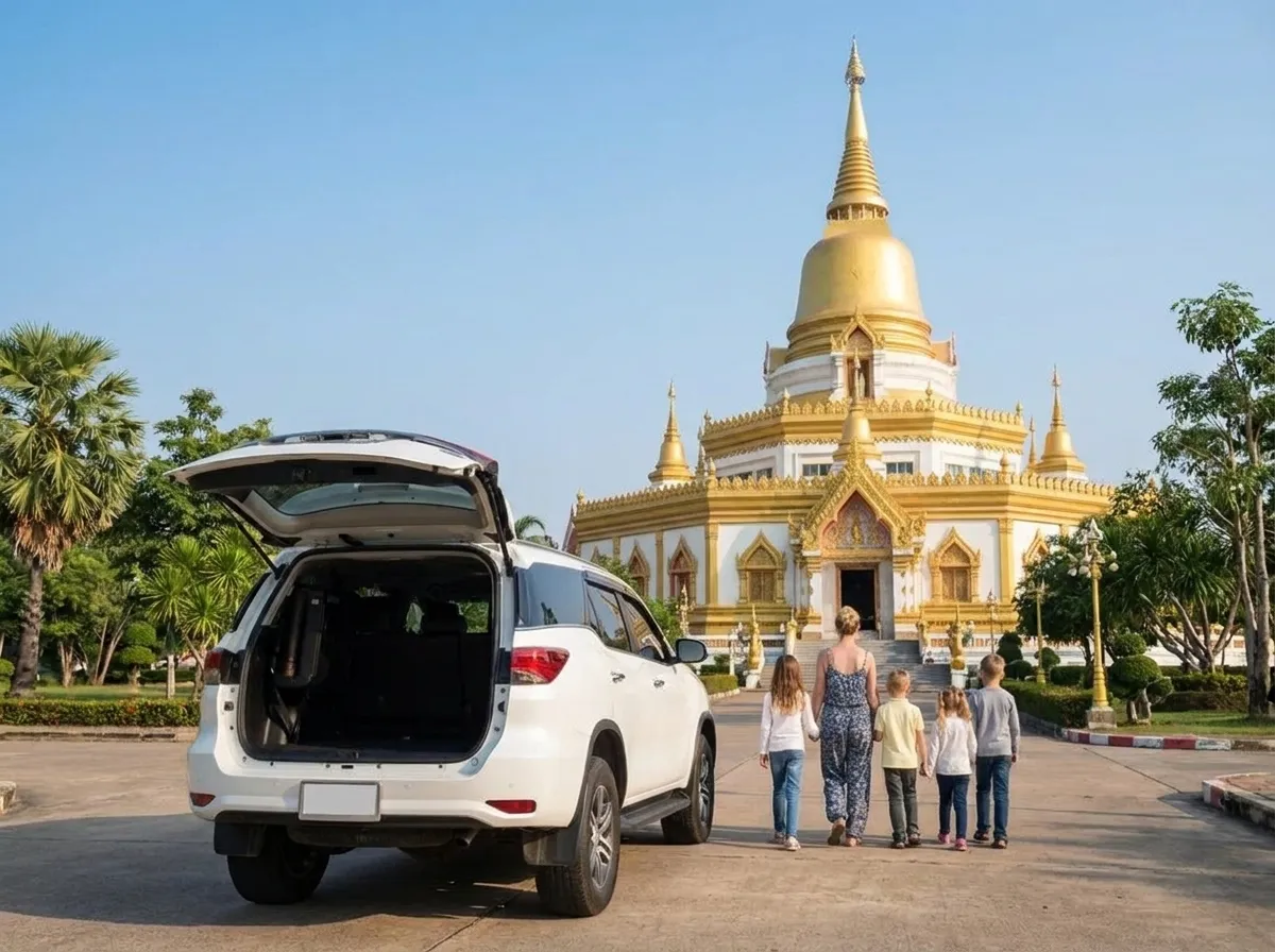 Phra Maha Chedi Chai Mongkhon – taxi from Hua Hin