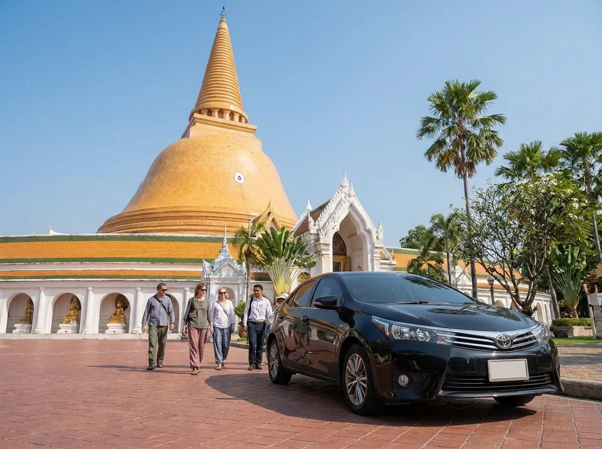 Phra Pathom Chedi – taxi from Hua Hin