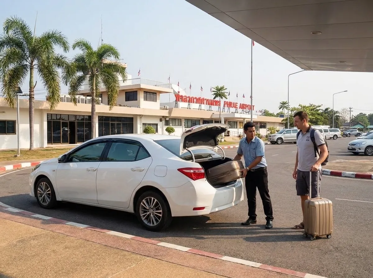 Phrae Airport (PRH) – taxi from Hua Hin