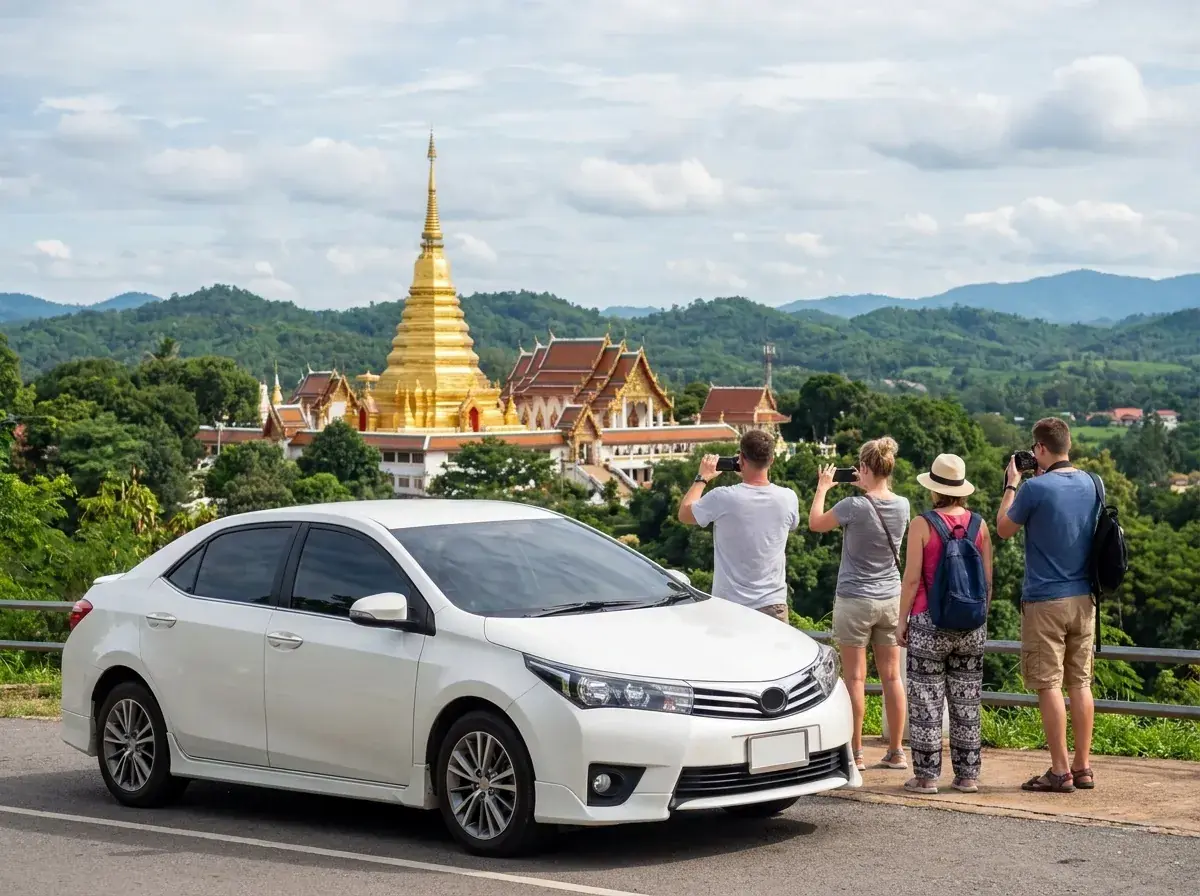 Phrae – taxi from Hua Hin