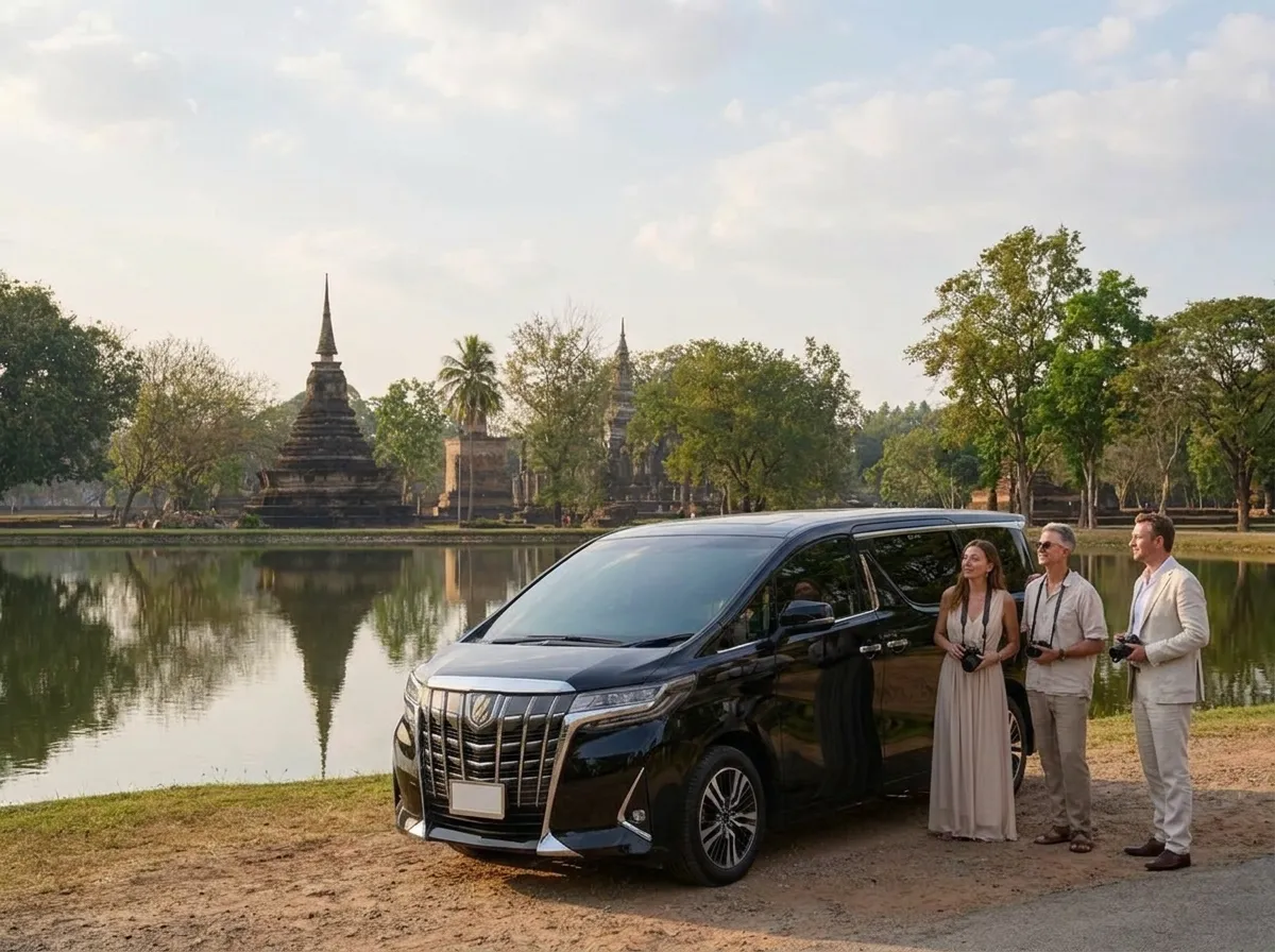 Sukhothai – taxi from Hua Hin