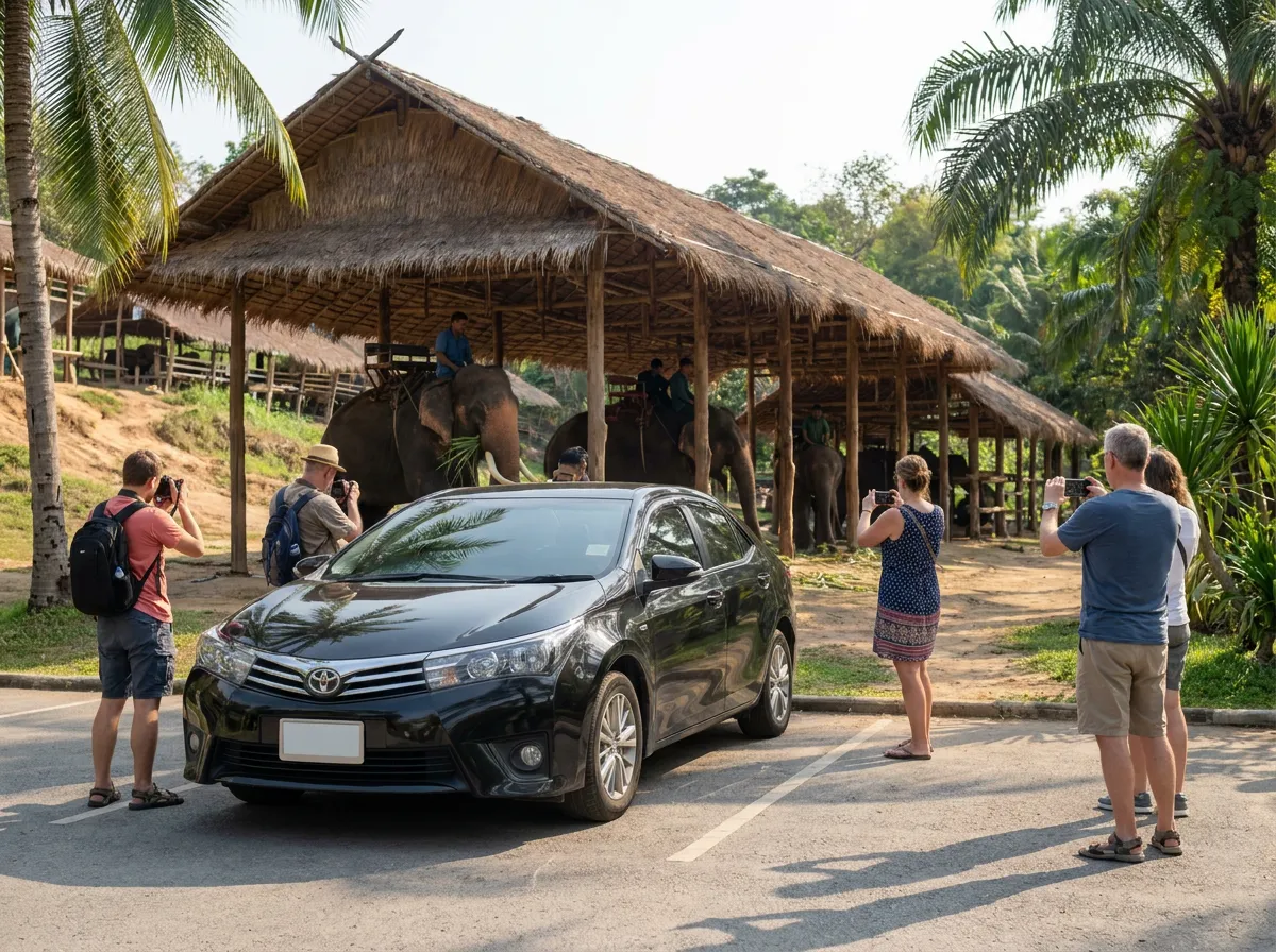 Thai Elephant Conservation Center – taxi from Hua Hin