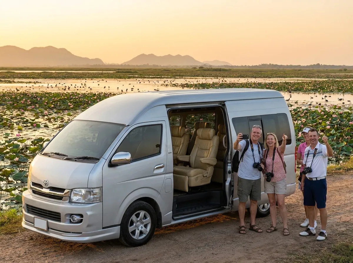 Thale Noi Waterbird Park – taxi from Hua Hin