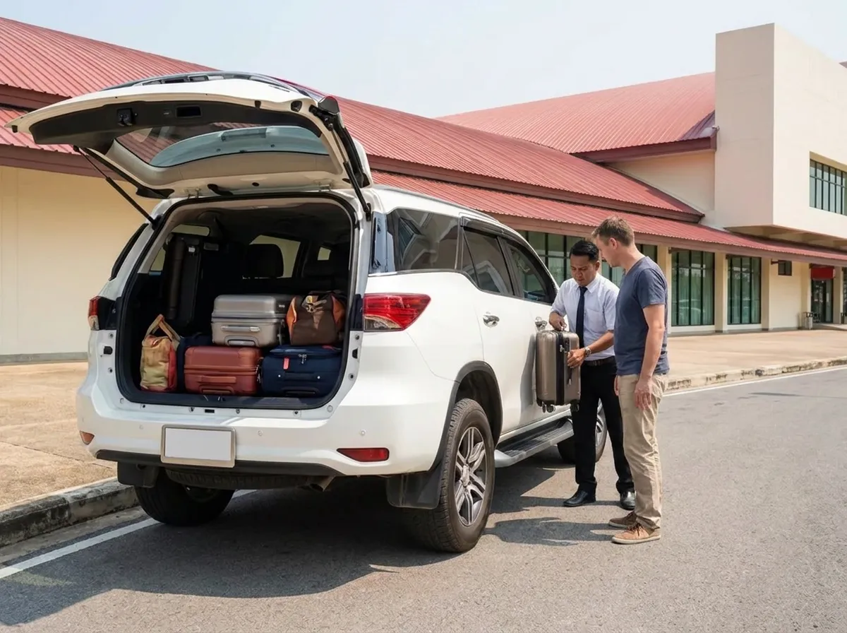 Udon Thani Airport (UTH) – private taxi from Hua Hin