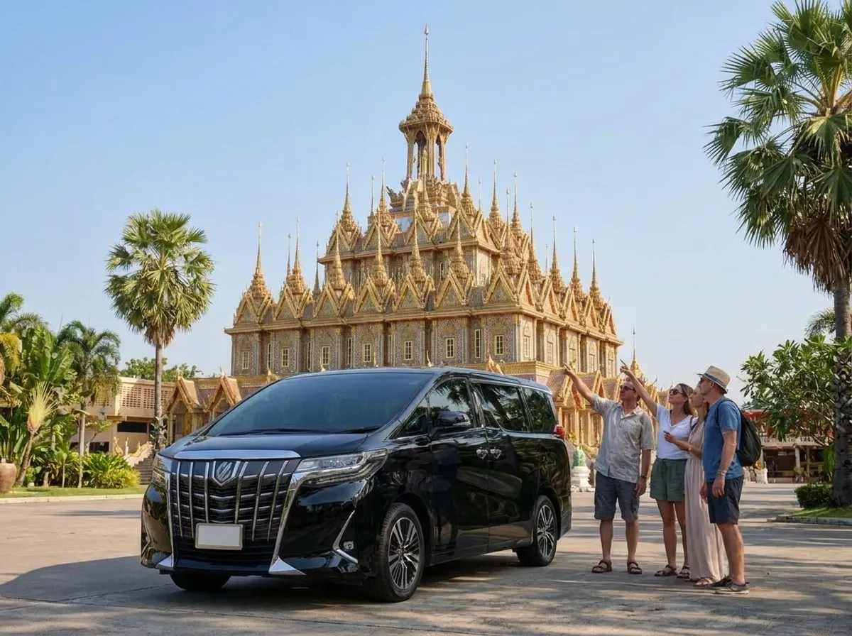 Uthai Thani – taxi from Hua Hin